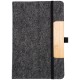 EarthTrendz™ Felt Notebook, 5-1/2" x 8-1/4"