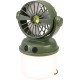 Rechargeable 3W COB Lantern w/ Fan