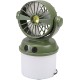 Rechargeable 3W COB Lantern w/ Fan