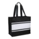 Varsity Recycled Poly Box Tote
