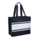 Varsity Recycled Poly Box Tote