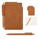 Pinnacle Recycled Jotter w/ Pen, 4-3/4" x 6"