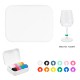 Silicone Wine Glass Markers in Recycled Case