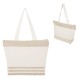 Marlo 10 oz. Recycled Cotton Zippered Tote Bag