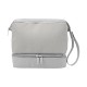 Weekender Polyester Toiletry Bag w/ Drop-Bottom