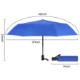 Auto Open-Close Telescopic Folding Umbrella, 42" Arc - Direct Import