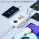 Fast Charging PD Power Bank with Built-In Cables, 20000mAh - Direct Import