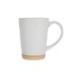 Toledo Speckle Latte Mug with Natural Bottom, 15 oz.