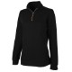 Charles River® Hudson Cotton/Poly 1/4-Zip Ladies' Pullover