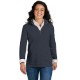 Charles River® Hudson Cotton/Poly 1/4-Zip Ladies' Pullover