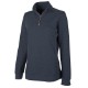 Charles River® Hudson Cotton/Poly 1/4-Zip Ladies' Pullover