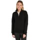 Charles River® Crosswind Cotton/Poly Quarter Zip Ladies' Sweatshirt