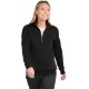 Charles River® Crosswind Cotton/Poly Quarter Zip Ladies' Sweatshirt
