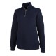 Charles River® Crosswind Cotton/Poly Quarter Zip Ladies' Sweatshirt