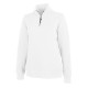 Charles River® Crosswind Cotton/Poly Quarter Zip Ladies' Sweatshirt