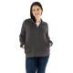 Charles River® Crosswind Cotton/Poly Quarter Zip Ladies' Sweatshirt