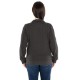 Charles River® Crosswind Cotton/Poly Quarter Zip Ladies' Sweatshirt