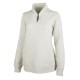 Charles River® Crosswind Cotton/Poly Quarter Zip Ladies' Sweatshirt