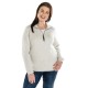 Charles River® Crosswind Cotton/Poly Quarter Zip Ladies' Sweatshirt