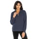 Charles River® Crosswind Cotton/Poly Quarter Zip Ladies' Sweatshirt