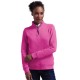 Charles River® Crosswind Cotton/Poly Quarter Zip Ladies' Sweatshirt