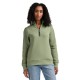 Charles River® Crosswind Cotton/Poly Quarter Zip Ladies' Sweatshirt