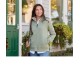 Charles River® Crosswind Cotton/Poly Quarter Zip Ladies' Sweatshirt