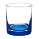 Aristocrat ARC Whiskey Rocks Glass with Color Bottom, 10.5 oz.