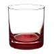 Aristocrat ARC Whiskey Rocks Glass with Color Bottom, 10.5 oz.