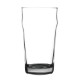 Porter Nonic Beer Glass with Color Bottom, 16 oz.