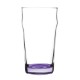Porter Nonic Beer Glass with Color Bottom, 16 oz.
