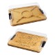 Rectangle Flip Serve & Store Board with State Engraving