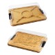 Rectangle Flip Serve & Store Board with State Engraving