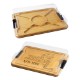 Rectangle Flip Serve & Store Board with State Engraving