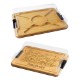 Rectangle Flip Serve & Store Board with State Engraving