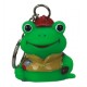 Fireman Rubber Frog Key Chain