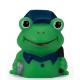 Mini Police Officer Rubber Frog