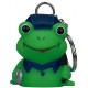 Police Officer Rubber Frog Key Chain