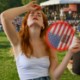 Patriotic Neck Fan