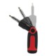 Edmund 3-Position Screwdriver Tool with 12 Magnetic Bits