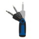 Edmund 3-Position Screwdriver Tool with 12 Magnetic Bits