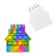 House Push Pop Spiral Notebook
