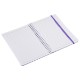 Arcadia Soft Spiral Notebook w/ Front Pocket, 6" x 8-1/4"
