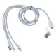 Velocity 4-in-1 60W PD 47" Charging Cable