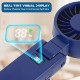 Purl High Speed Rotatable Handheld Fan w/ Clip