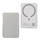 Slimline 20W PD Aluminum Power Bank w/ 15W Magnetic Wireless Charger & Stand, 5000mAh