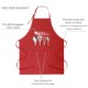 Adjustable Poly Cotton Twill Bib Apron With Two Pocket - Direct Import