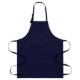Adjustable Poly Cotton Twill Bib Apron With Two Pocket - Direct Import