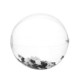 Black and White Confetti Filled Beach Ball, 16"