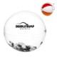 Black and White Confetti Filled Beach Ball, 16"